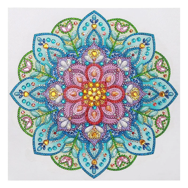 Special-Shaped Diamond Painting - Mandala - 30*30Cm