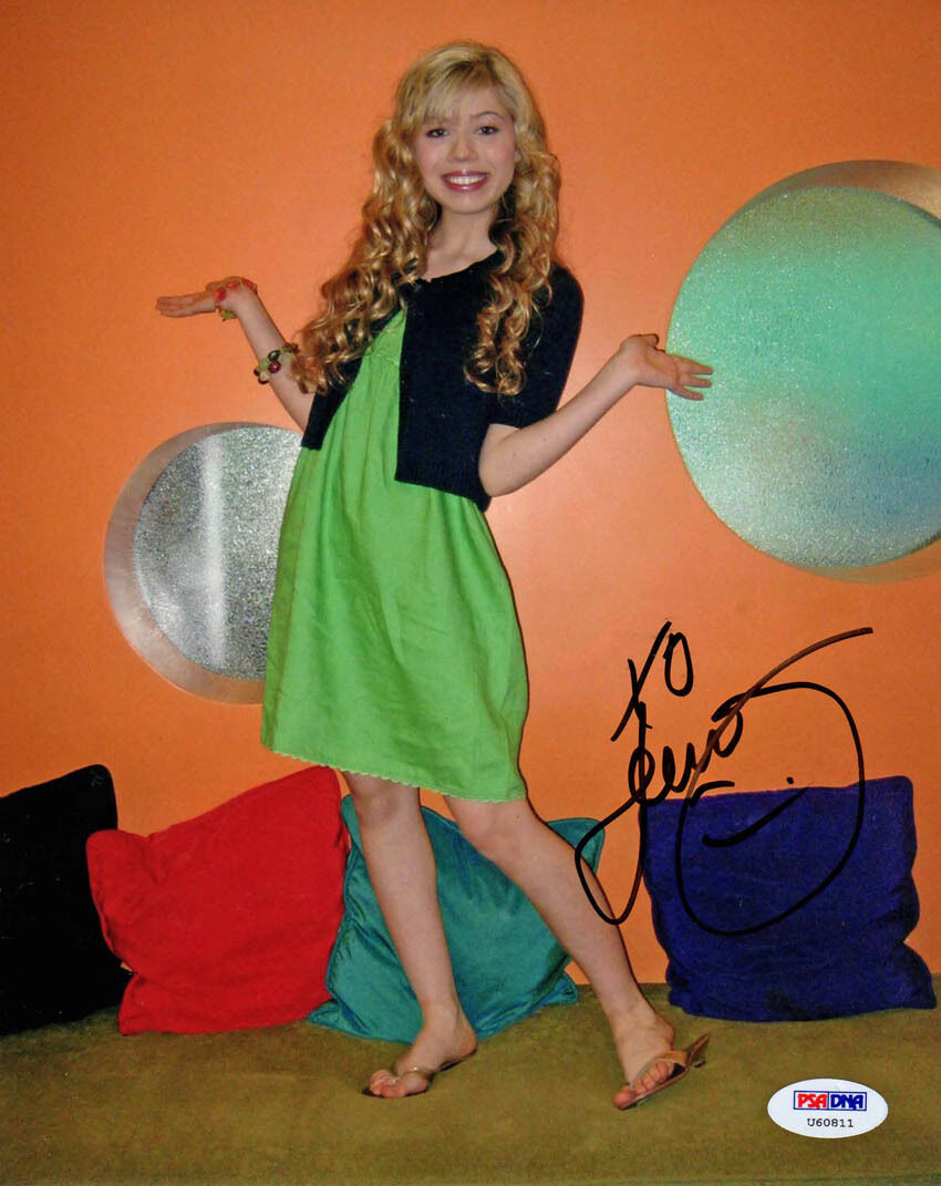 Jennette McCurdy SIGNED 8x10 Photo Poster painting Sam & Cat Samantha iCarly PSA/DNA AUTOGRAPHED