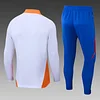 2024/2025 Nottingham Half-Pull Training Suit White Football Jersey 1:1 Thai Quality Set