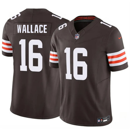 Youth Cleveland Browns #16 Tylan Wallace Brown 2026 NFL Draft Vapor F.U.S.E. Limited Jersey