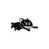 Gato travieso con cuchillo