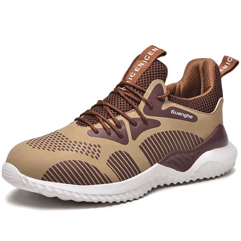 New Sport Safety Shoes Men Indestructible Work Shoes Boots Lightweight Work Sneakers Male Steel Toe Shoes Anti Puncture Boots