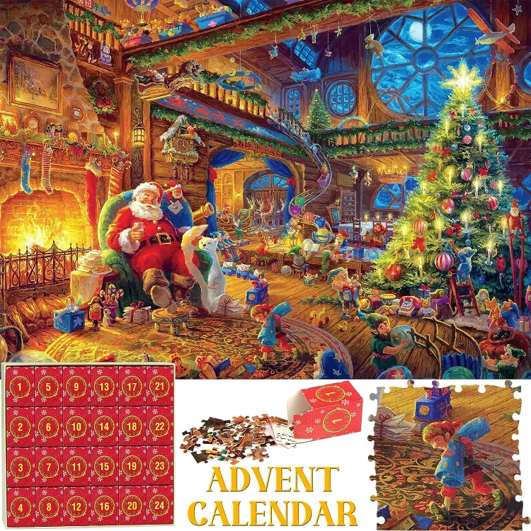 Advent Calendar 2023 Christmas Jigsaw Puzzles | 168DEAL