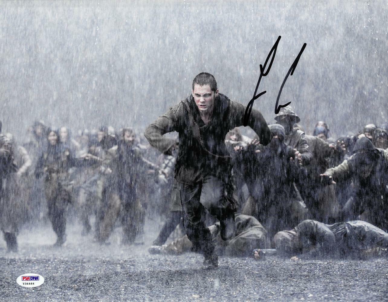 Logan Lerman Signed Noah Authentic Autographed 11x14 Photo Poster painting PSA/DNA #Y34464