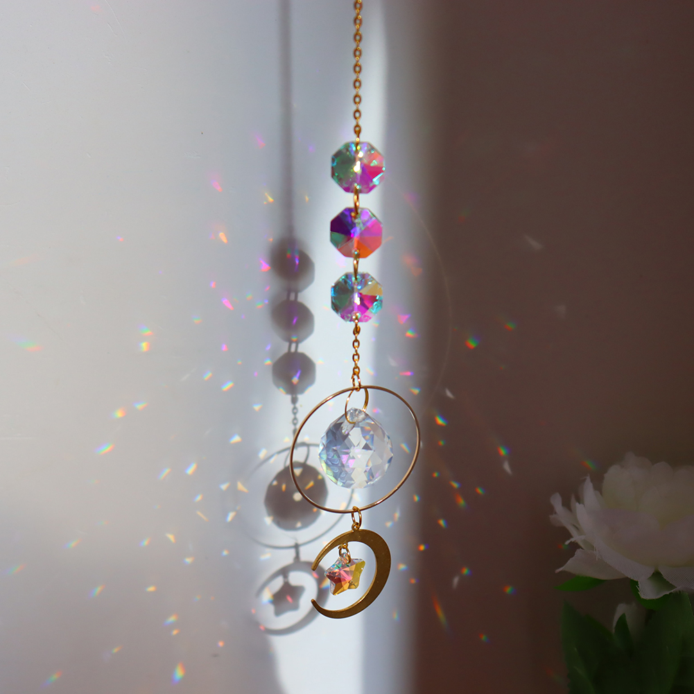 

Moon - Art Crystal Suncatcher, 501 Original