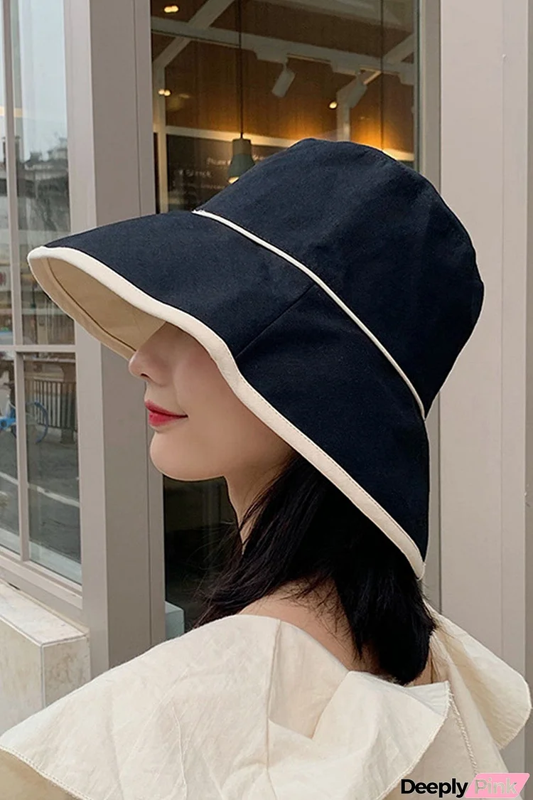 Packable Wide Brim Bucket Hat