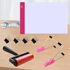 (US Local)Diamond Painting A4 LED Light Pad LED Drawing Board Copy Board Tools (Pink)