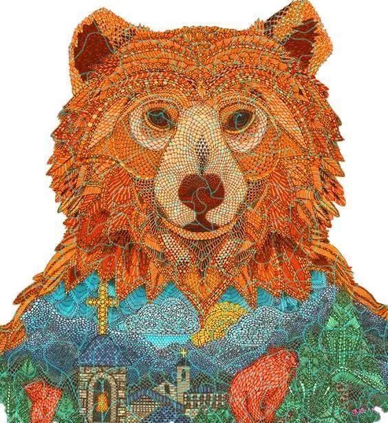 Jeffpuzzle™-JEFFPUZZLE™ Huge bear Jigsaw Puzzle