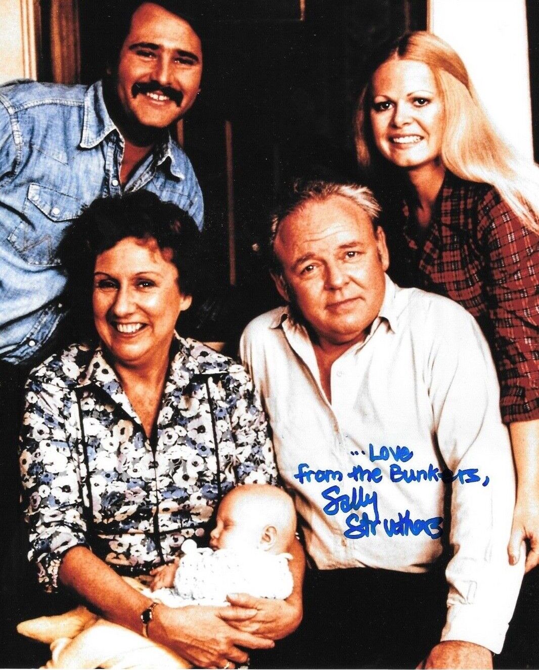 * SALLY STRUTHERS * signed 8x10 Photo Poster painting * ALL IN THE FAMILY * COA * 2