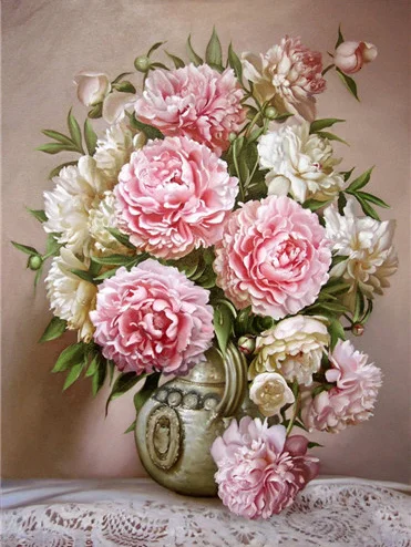 Diamond Painting - Full Round/Square Drill - Flower(30*40 - 50*60cm)