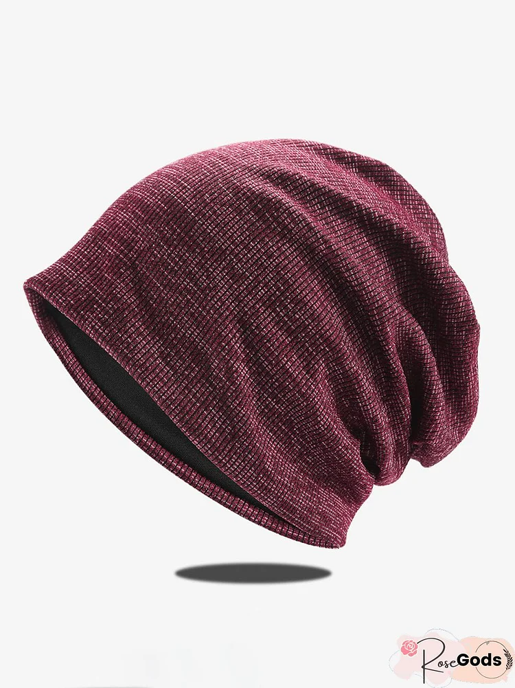 Women Casual Plain All Season Lightweight Windproof Household Best Sell Polyester Cotton Turban Hats