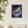 Peinture diamant perceuse ronde tortue de mer-30*40cm