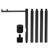 Collapasible Camping Folding Lamp Pole Aluminum Alloy Lantern Holder for Outdoor