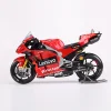 1/6 Ducati Large Scale 2022 Lenovo Racing Team No. 63 Simulation Alloy Motorcycle Model Collection
