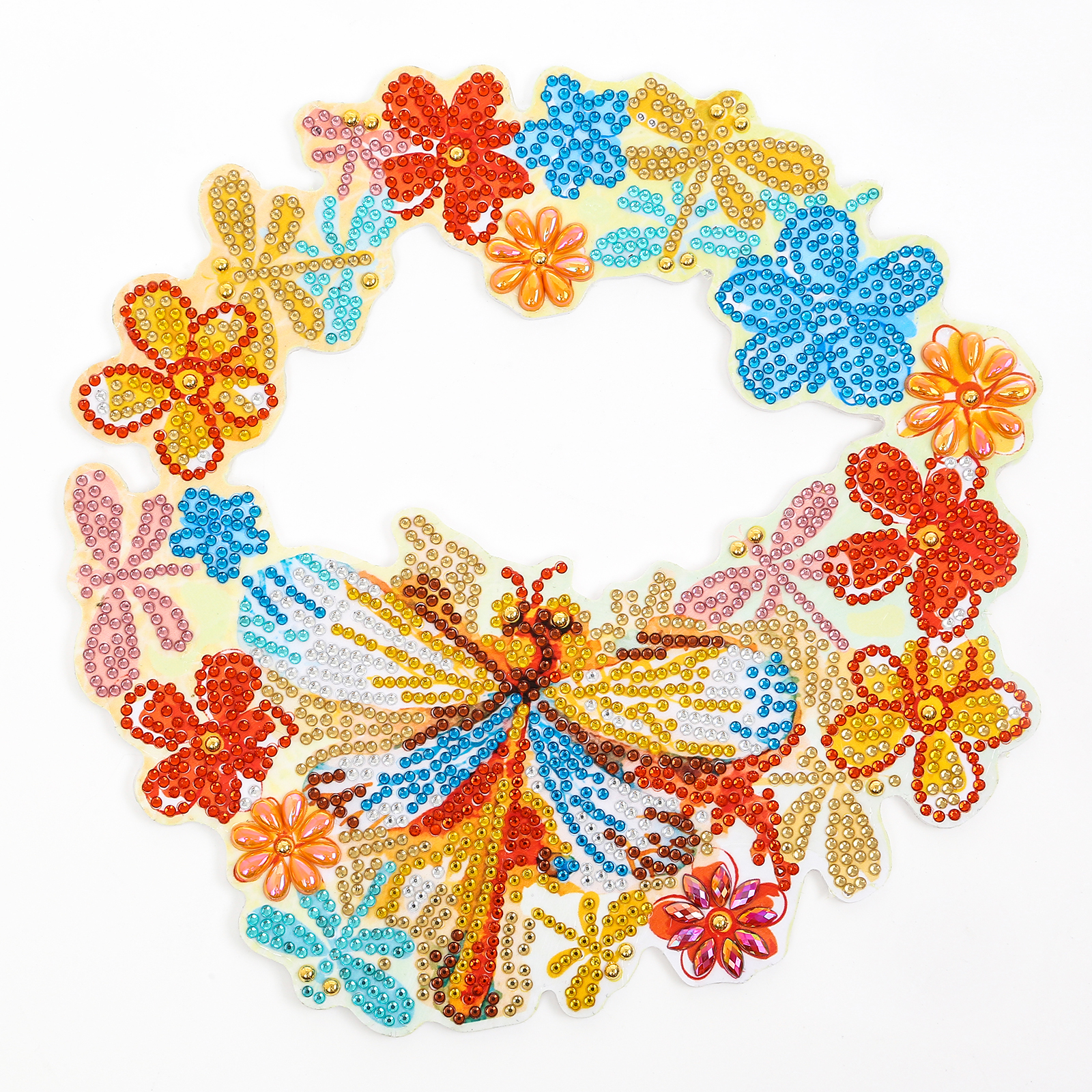 

Dragonfly Wreath - 5D DIY Craft Decoration - 23*23CM, 501 Original