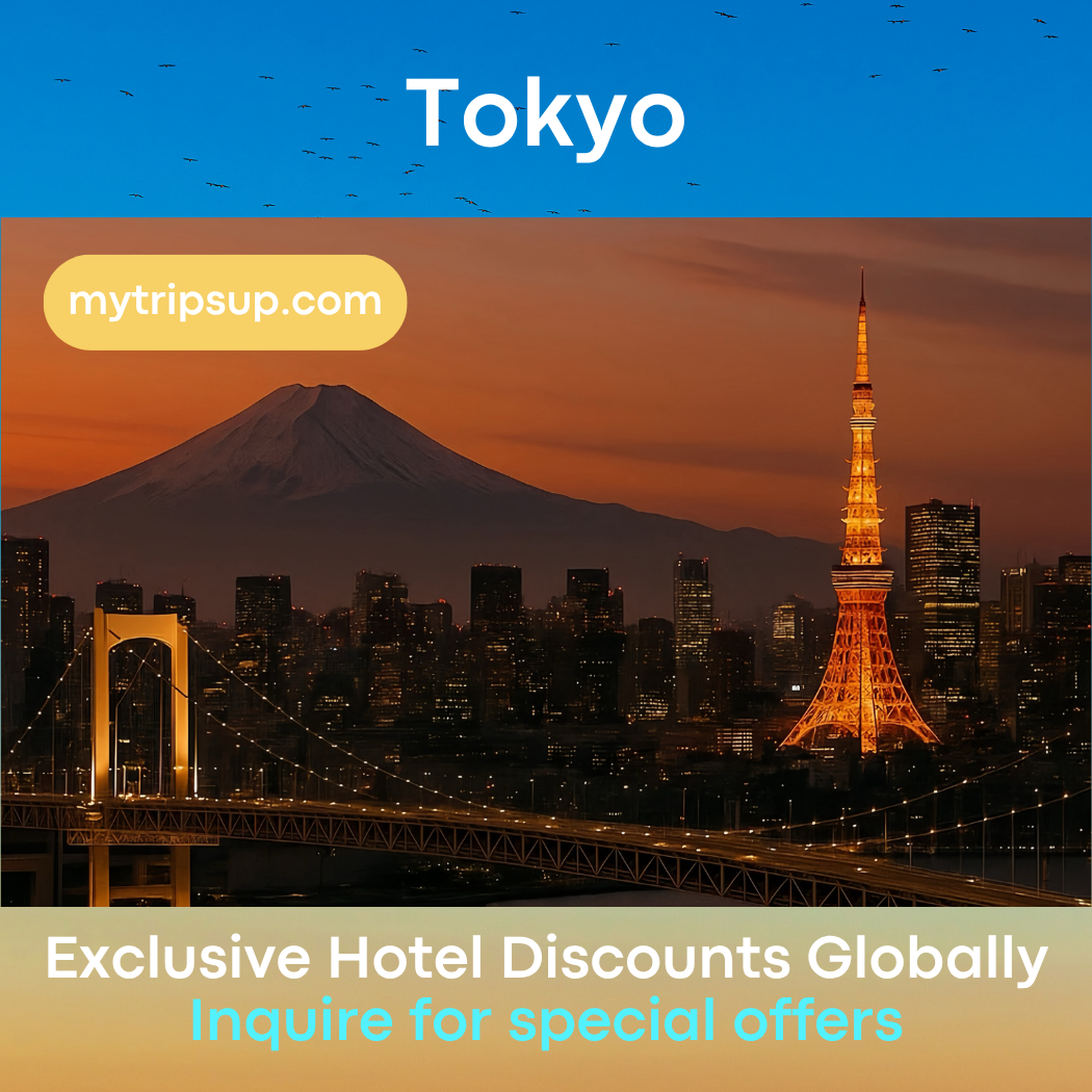mytripsup Discounts on Luxury Hotel Bookings in Tokyo