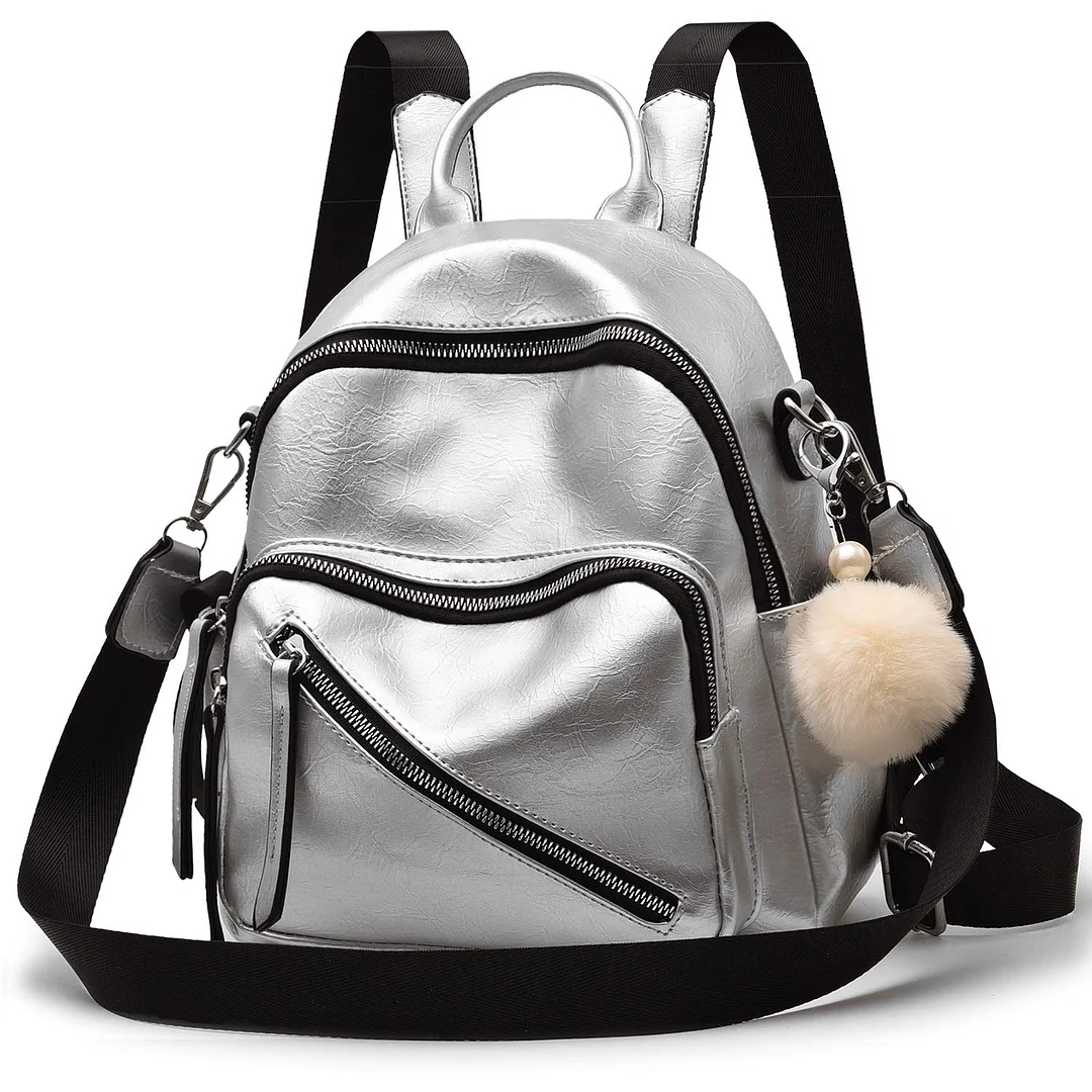 Mini Backpack Leather Shoulder Bag Purse for Women Fashion Cute Backpack for Girls