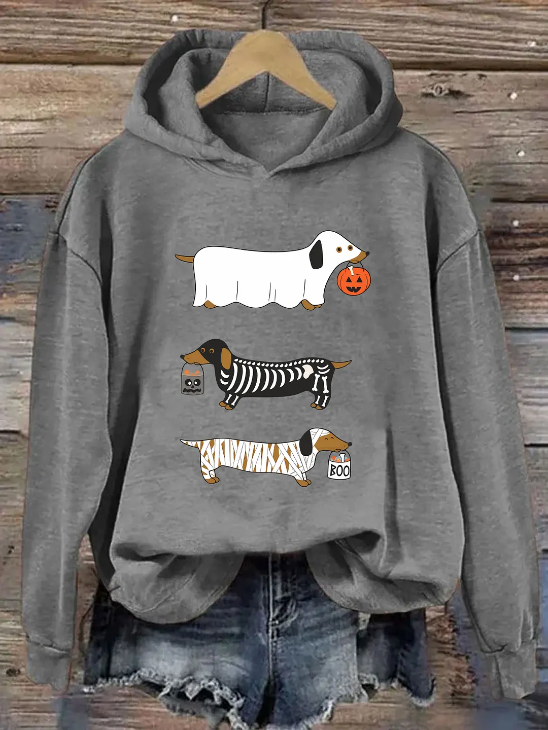 Dachshund Halloween Hoodie
