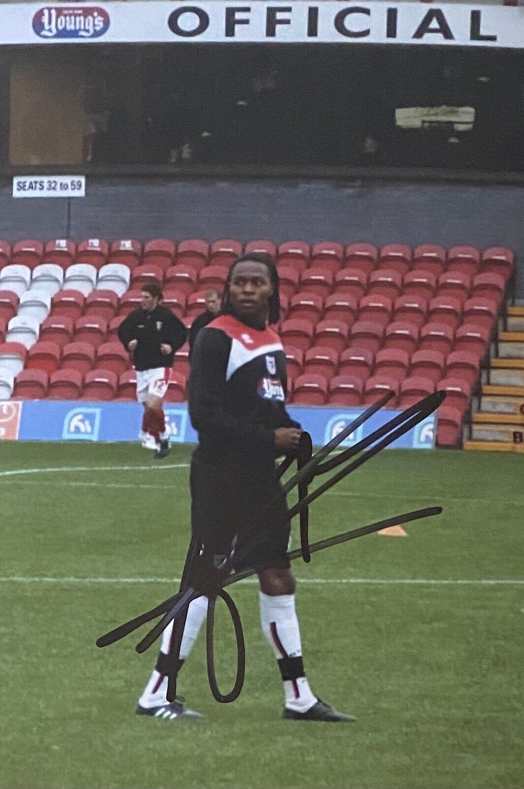 Jean-Louis Akpa Akpro Genuine Hand Signed Grimsby Town 6X4 Photo Poster painting