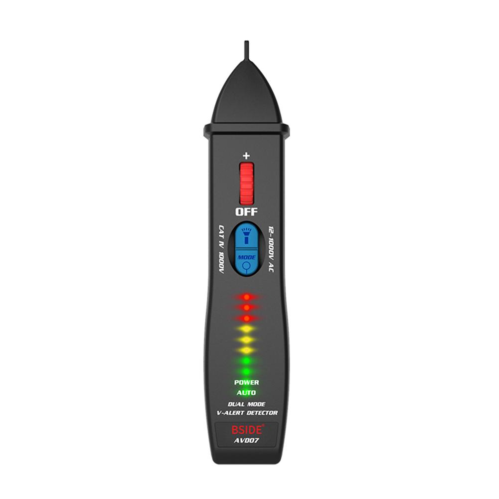 

BSIDE AVD07 Non-Contact Voltage Detector Socket Wall Outlet Live Test Pen, 501 Original