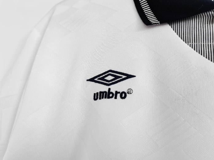 1990 England Home Retro Men's Football T-Shirt