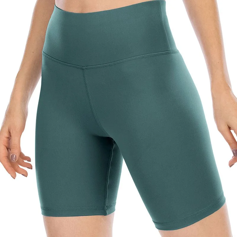 SVOKOR Yoga Shorts Women Workout Waist Fitness Shorts Leggings  Ladies Sport Shorts Running Patchwork Black Jeggings Femal