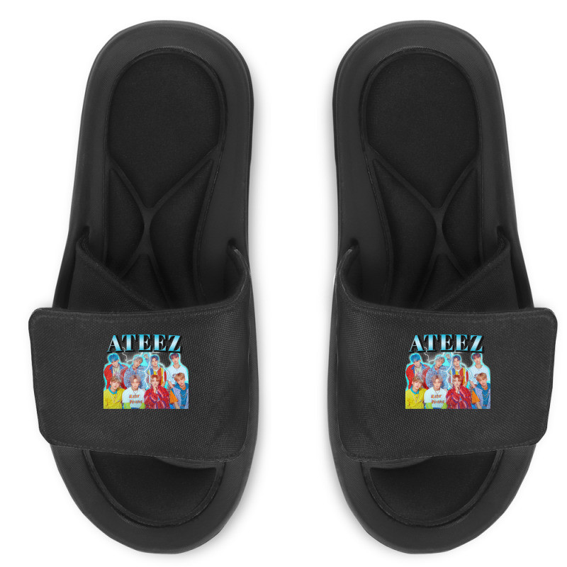 Ateez Cartoon Character Slippers