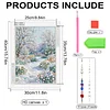Diamond Painting-DIY Special Shaped Drill Pearl Painting Snow Scene(30x40cm)