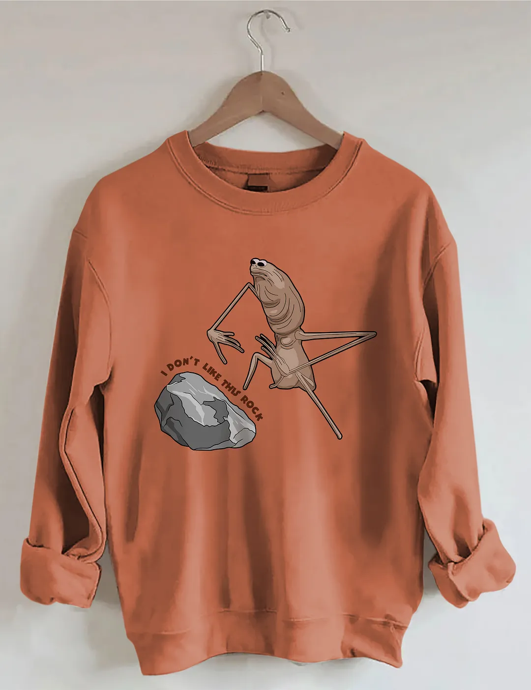 I Don't Like This Rock Sweatshirt
