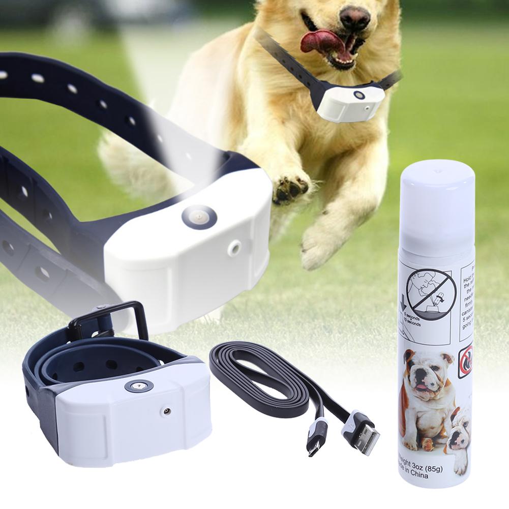 

DogRook Stop Barking Rechargeable Citronella Dog Collar Anti Bark Train Mist Spray, 501 Original