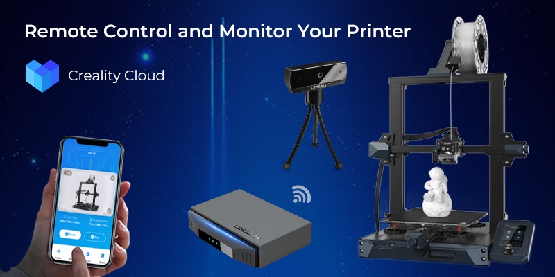 How to control and monitor your 3d printer remotely from