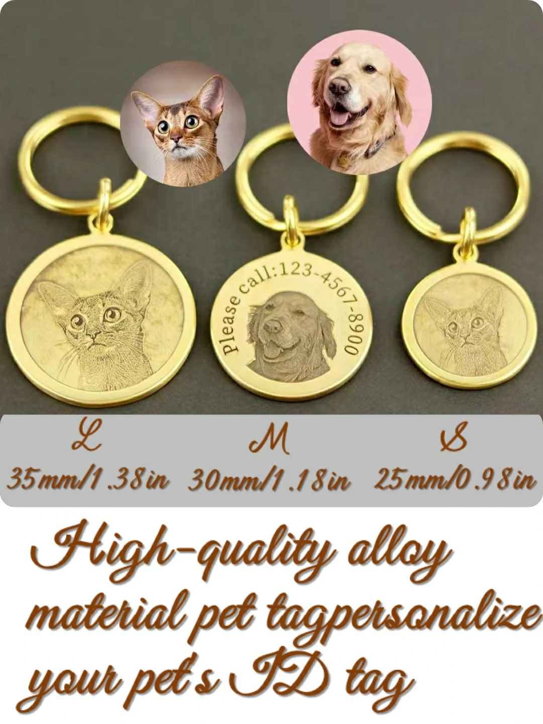 lookipet custom pet ID tags