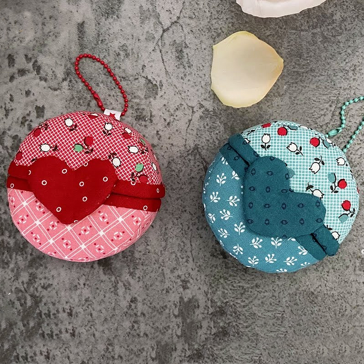 Capsule Coin Pouch Templates&Instructions Booklet