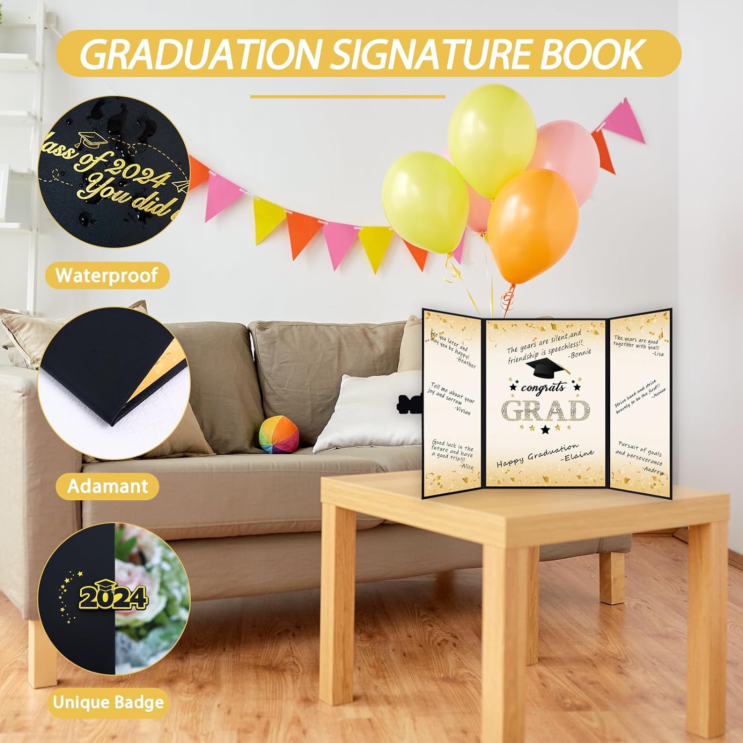 🎓2024 Graduation Guest Book - tree - Codlins