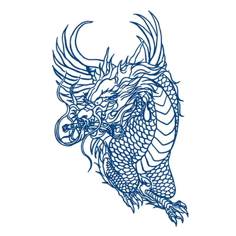 Juice Ink Tattoos Body Art Lasting Waterproof Temporary Tattoo Sticker Scorpion Snake Tatoo Arm Fake Sun Tatto Women Men