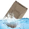 Modular Battery Storage Box Organizer for CR2032 AAA 18650 18350 CR123A (Khaki)