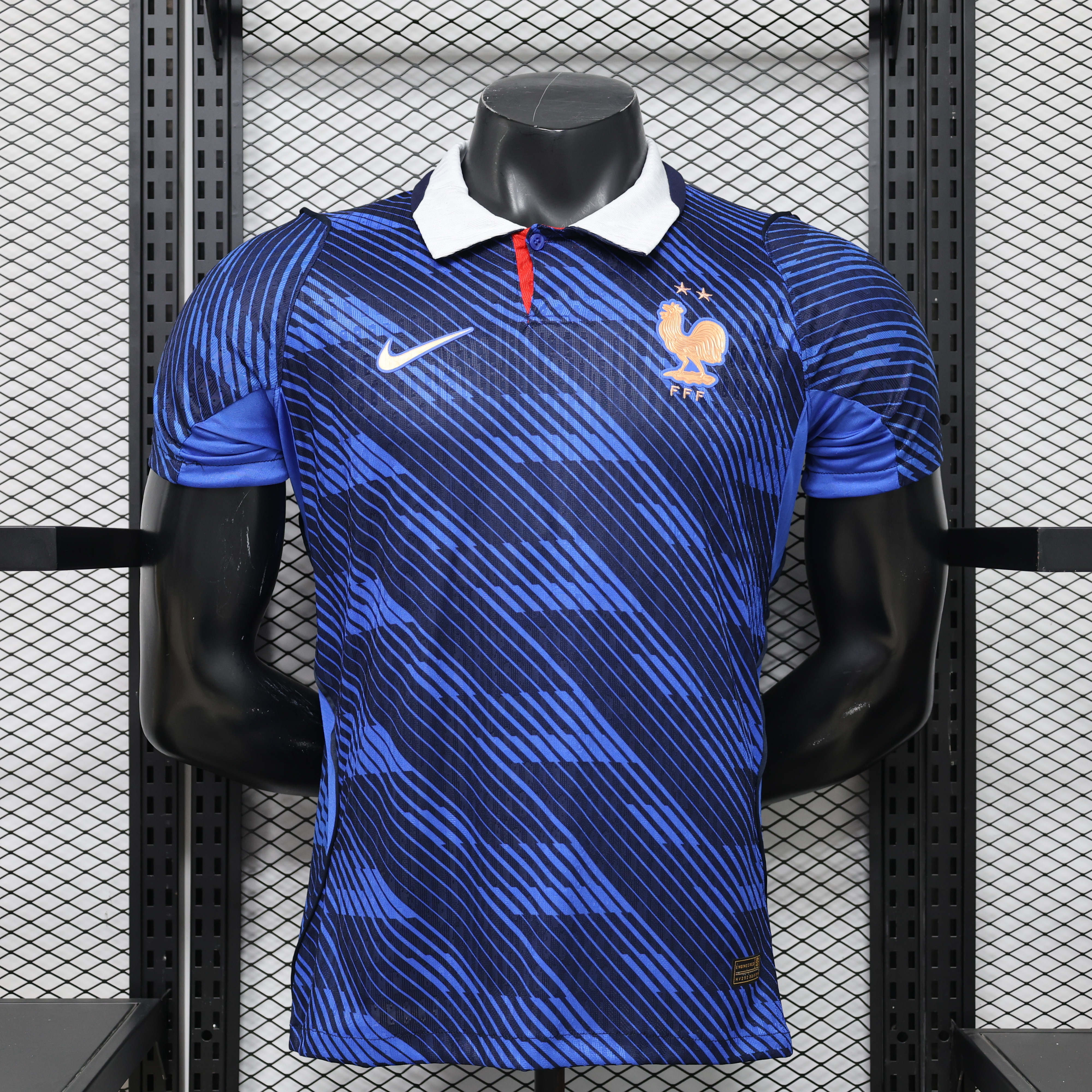 2026 Player Version France National Team Home Soccer Jersey（The player version jersey is a bit tight, please pay attention to the size selection）