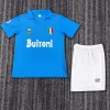 1987-1988 Retro Napoli Home Soccer Jersey  Kids Size