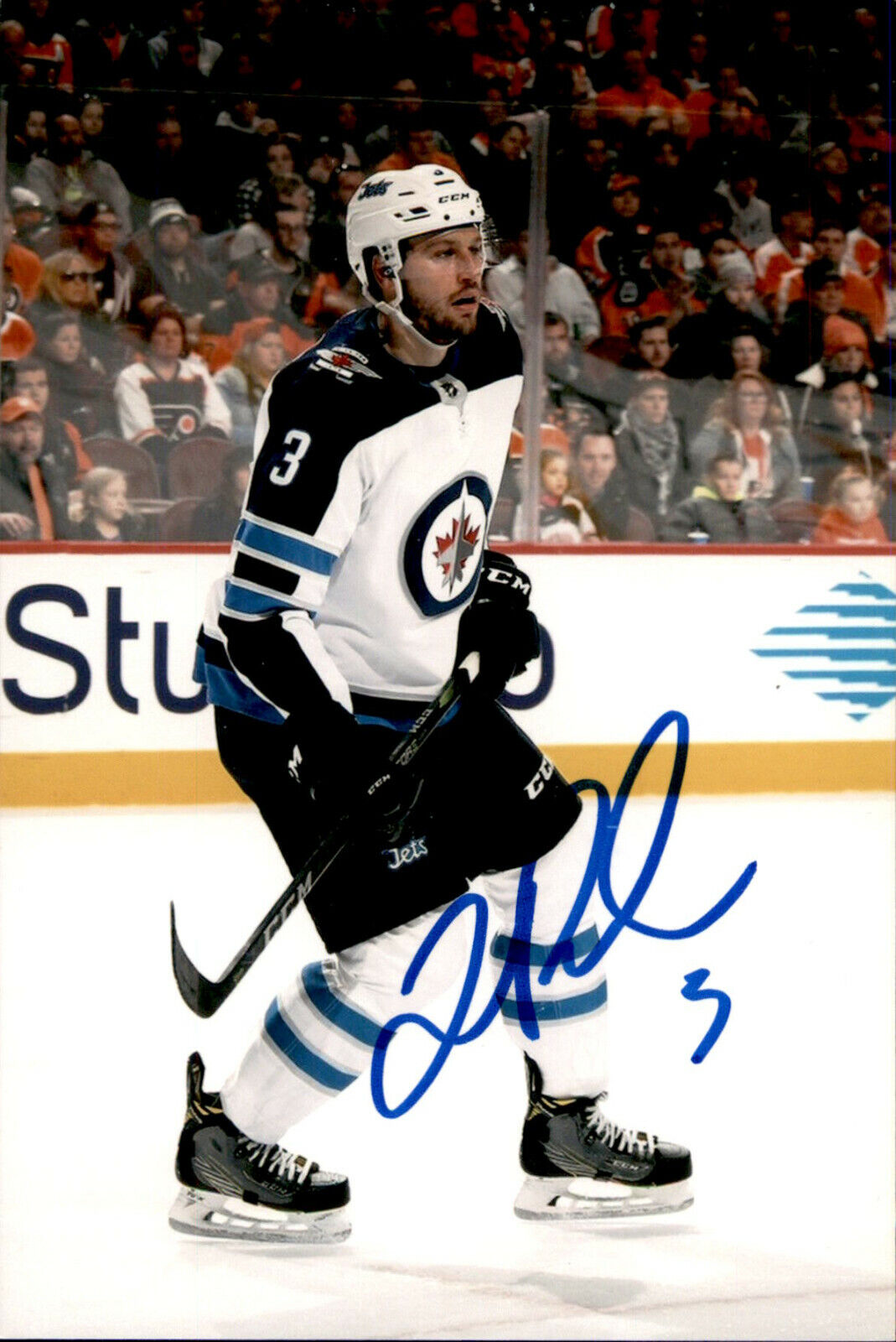 Tucker Poolman SIGNED autographed 4x6 Photo Poster painting WINNIPEG JETS #2