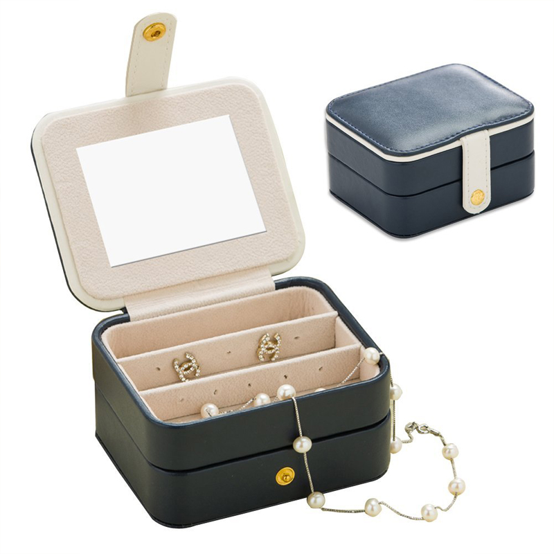 Jewelry Organizer Box Travel Portable Jewelry Storage Case Accessories Holder Pouch for Earring,Lipstick,Necklace,Bracelet,Rings