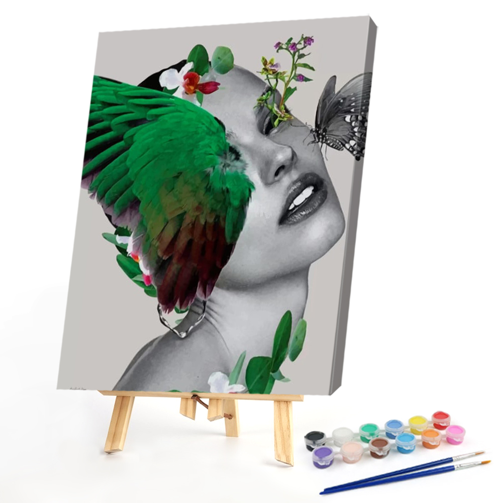 

40*50CM - Paint By Numbers - Abstract Woman, 501 Original