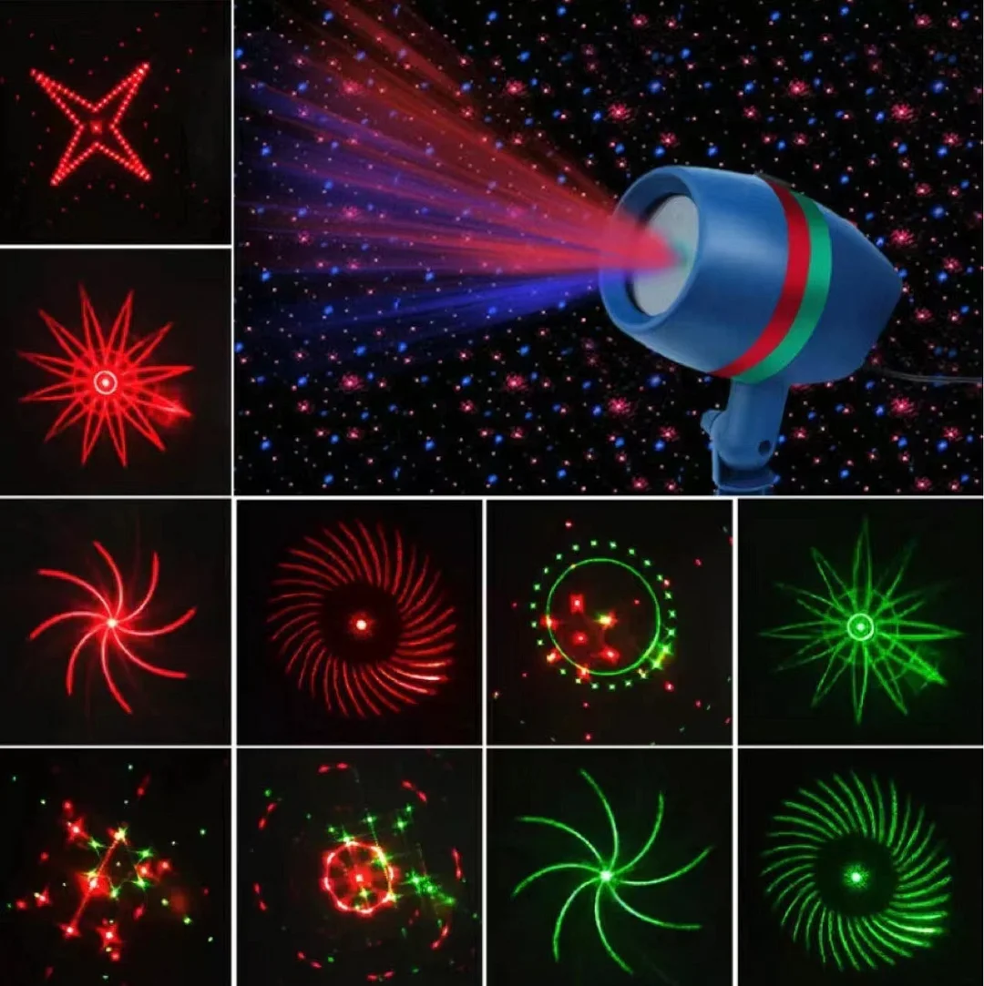 As Seen on TV Star Shower Laser Motion, Christmas Lights