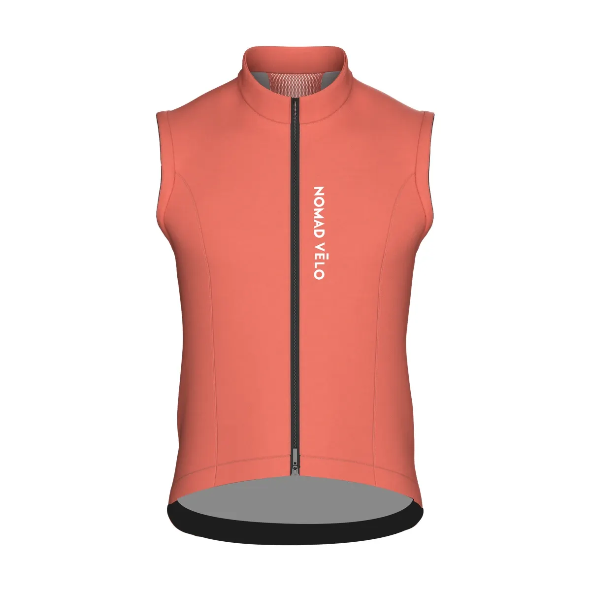 Orange Nomad Windproof Cycling Vest