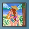 Diamond Painting-DIY Full Round Drill Beach