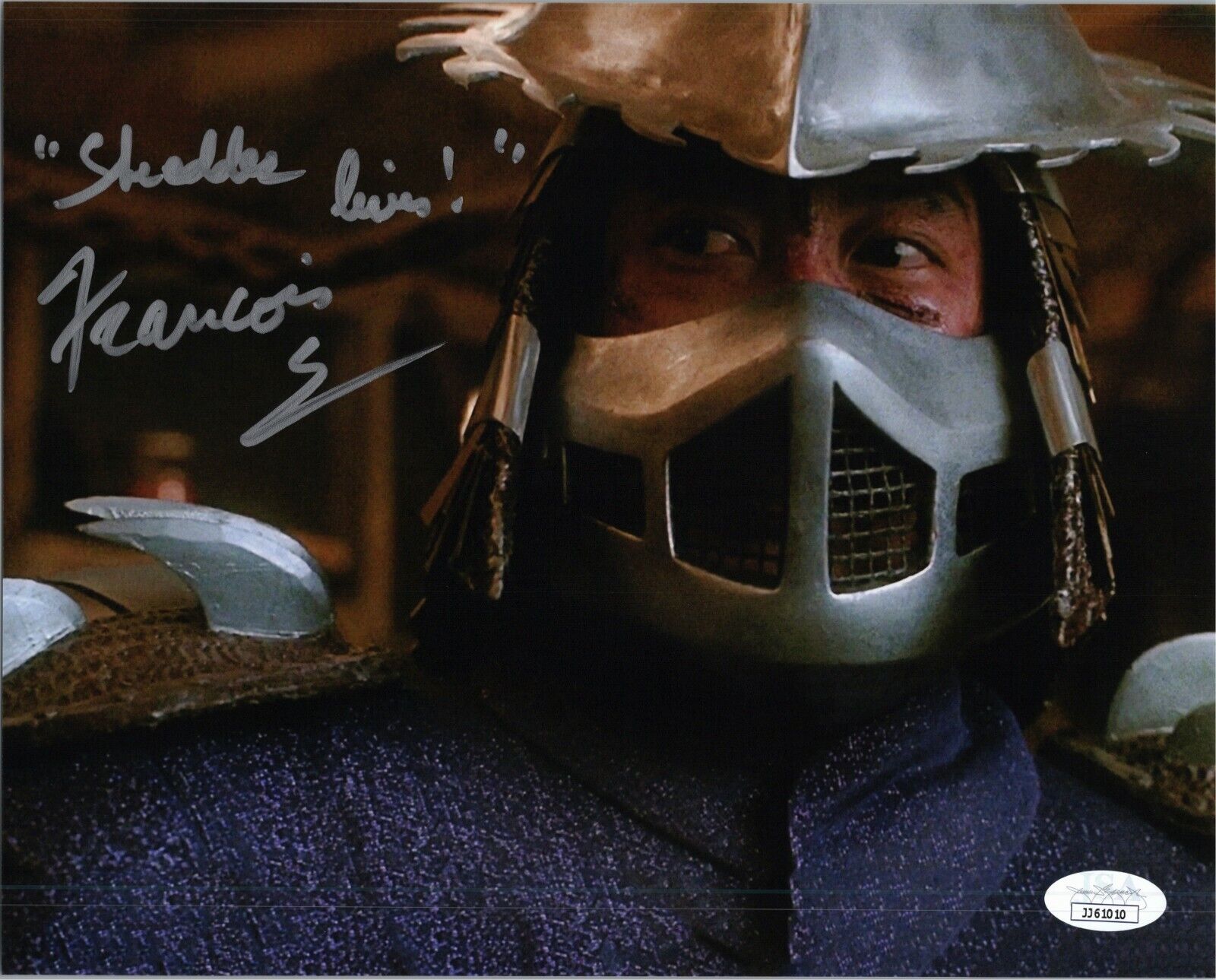 FRANCOIS CHAU Signed SHREDDER ~TEENAGE MUTANT NINJA TURTLES