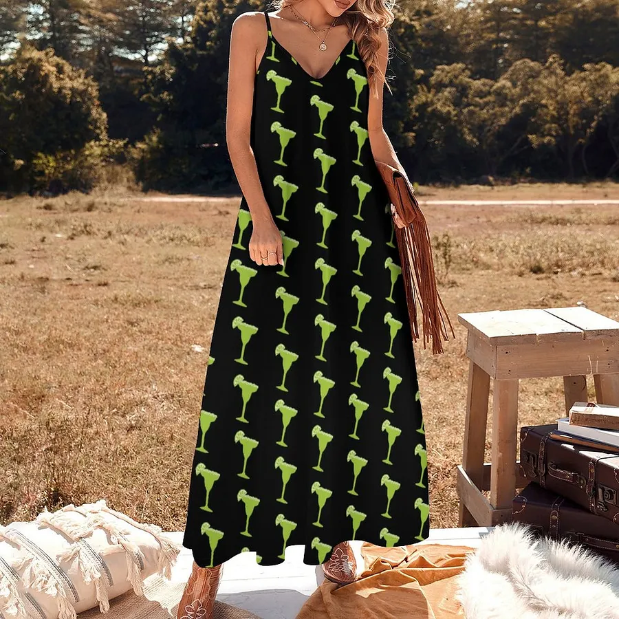 knee length dresses for ladies Margarita Long dress open on the side – BALBOA STORE