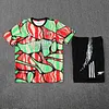 2025/2026 Arsenal Pre-Match Training Red Green Shirt+Shorts 1:1 Thai Quality