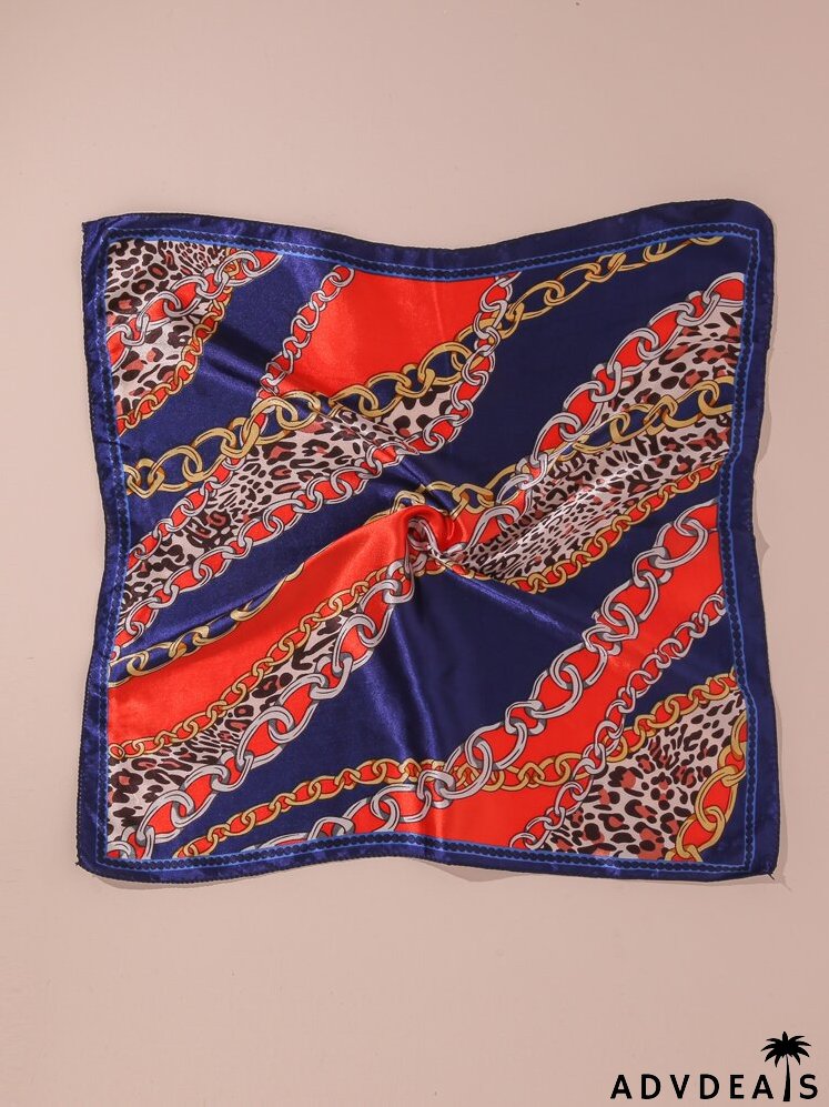 2pcs Chain Pattern Bandana