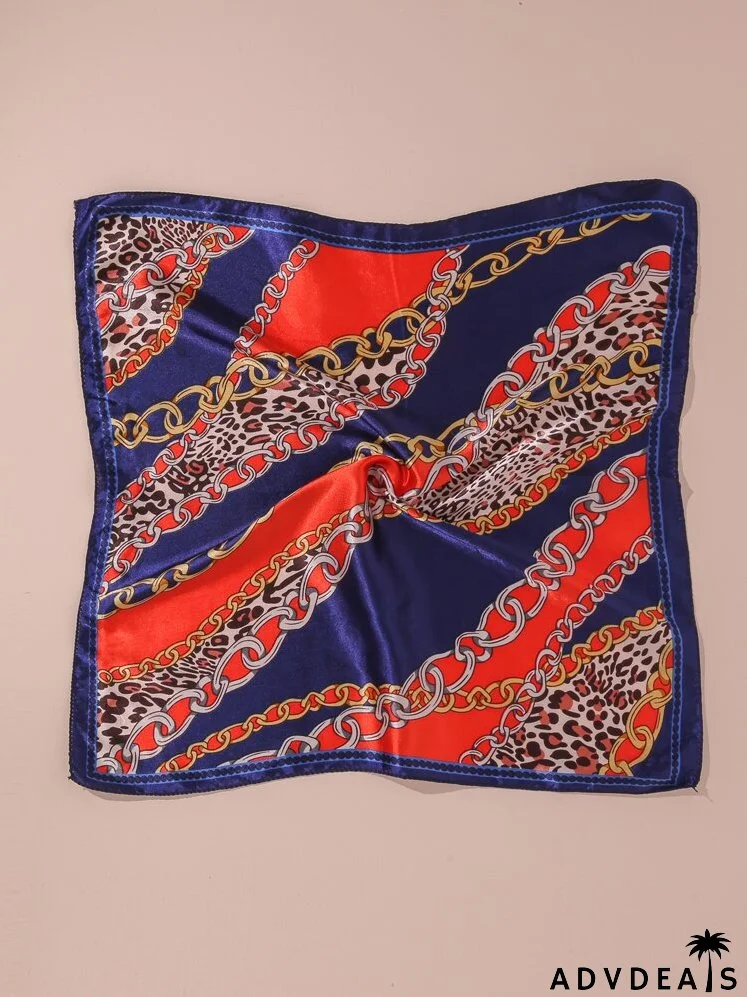 2pcs Chain Pattern Bandana