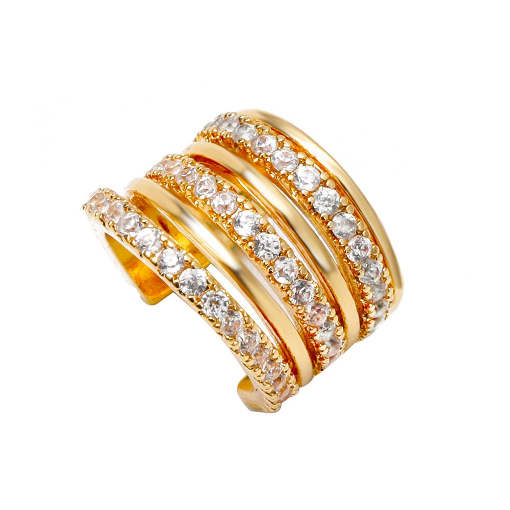 Zirconia Pierced Earrings